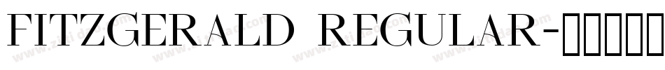 Fitzgerald Regular字体转换